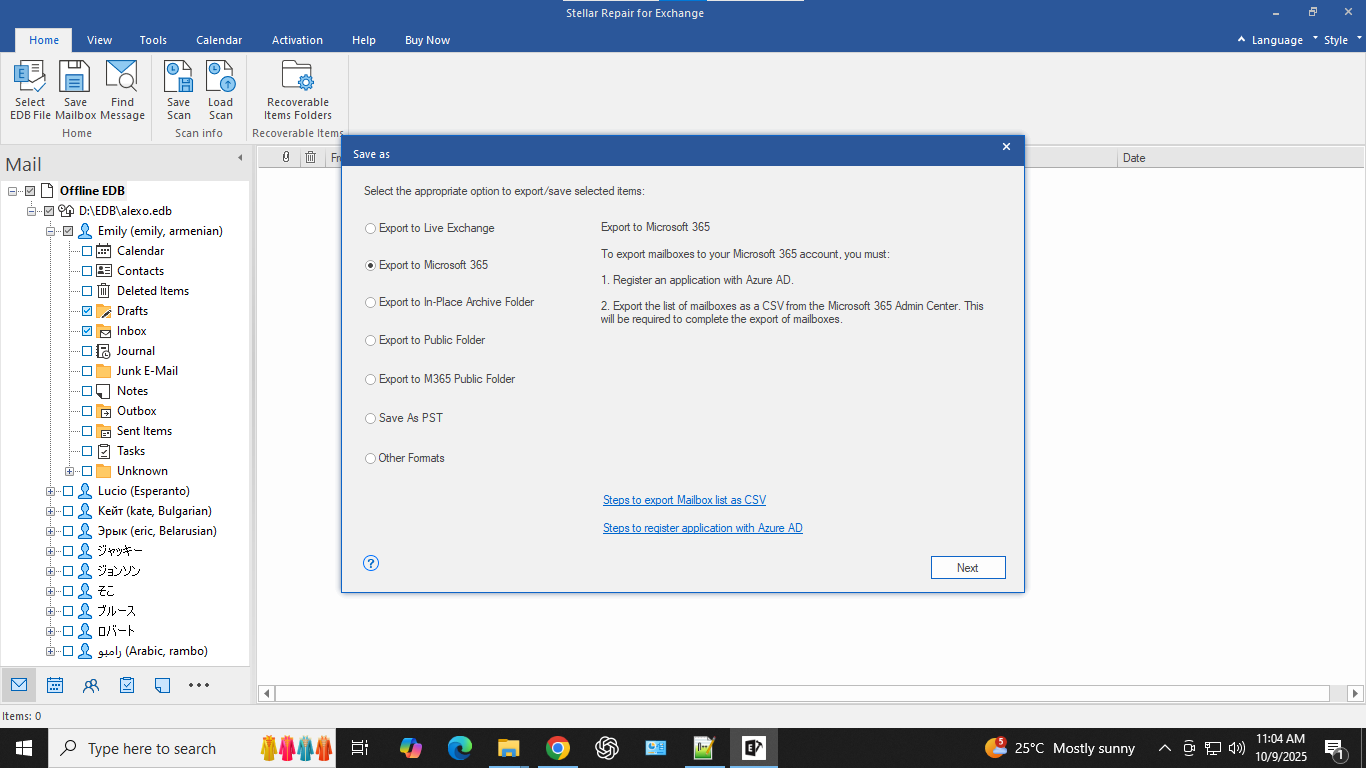 Outlook repair